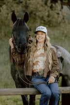 Blue Jean Cowgirl Trucker Hat