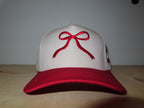 Red Bow Trucker Hat