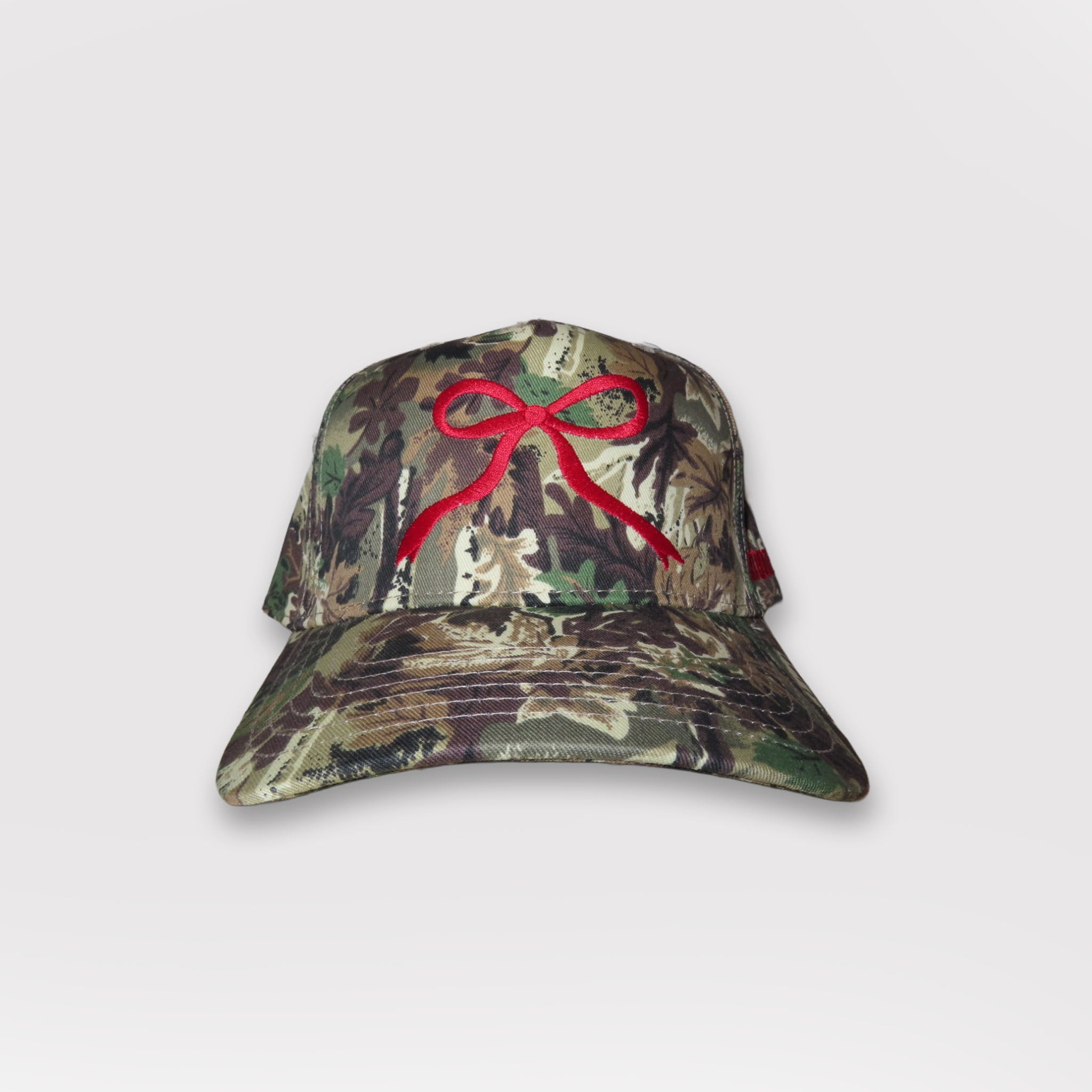 Red Bow Trucker Hat