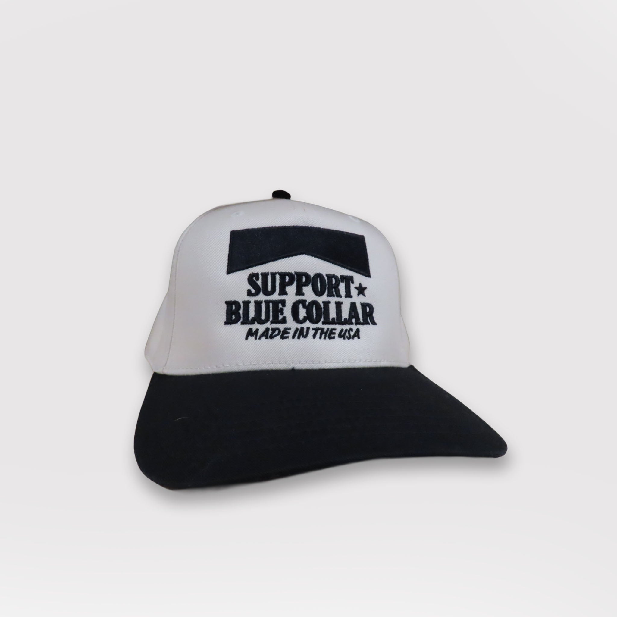 Support Blue Collar Trucker Hat