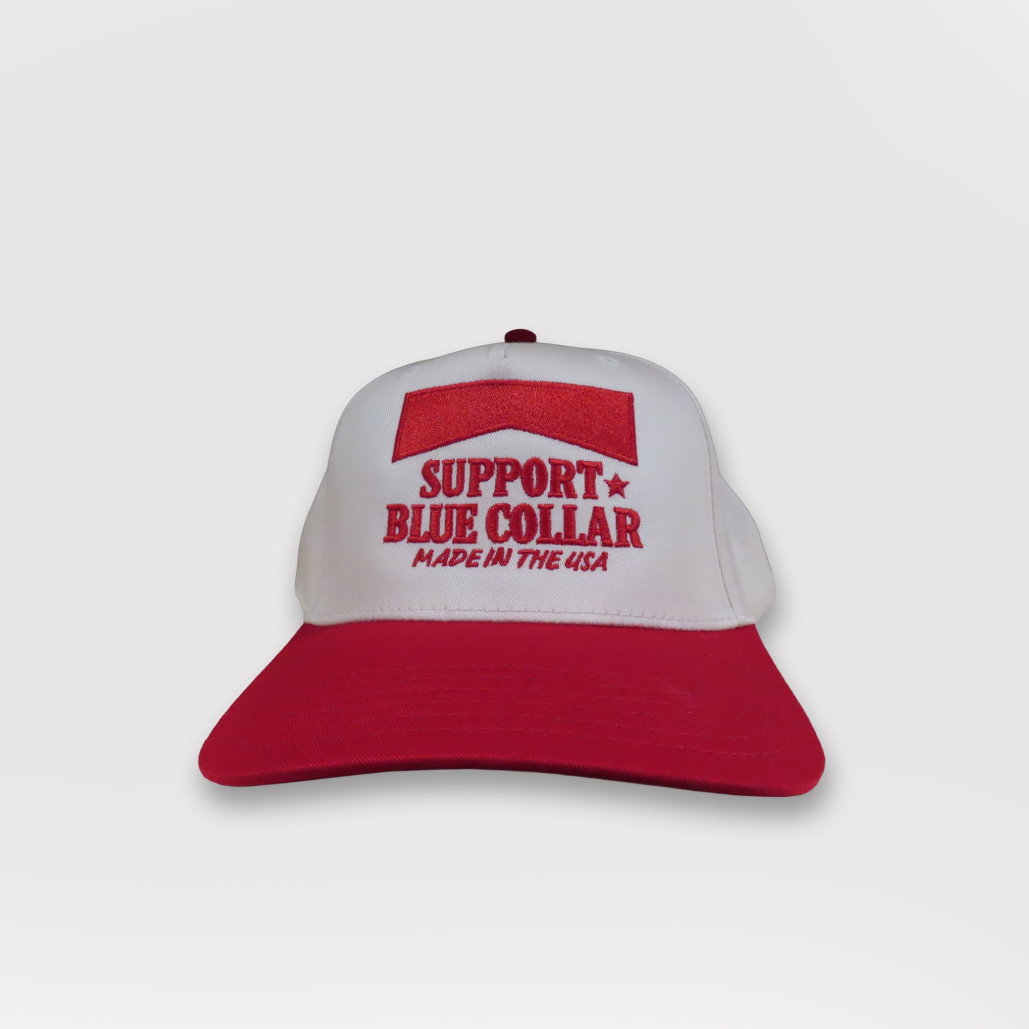 Support Blue Collar Trucker Hat